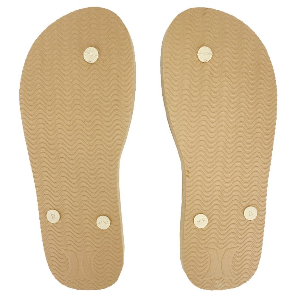 Chinelo Hurley Only e Only Bege e Laranja Bege 3