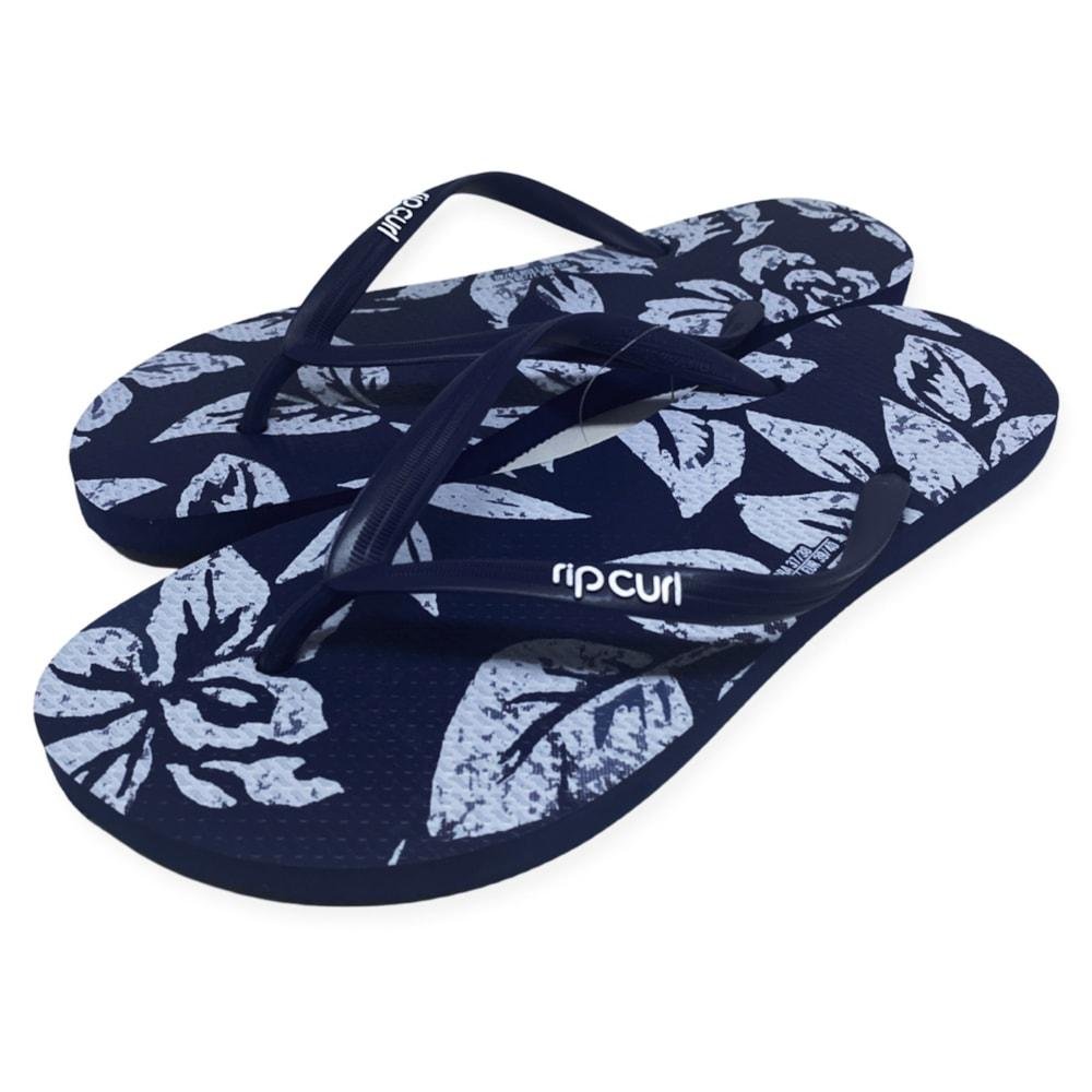 Chinelo Feminino Rip Curl Drifter Floral Azul Azul 2