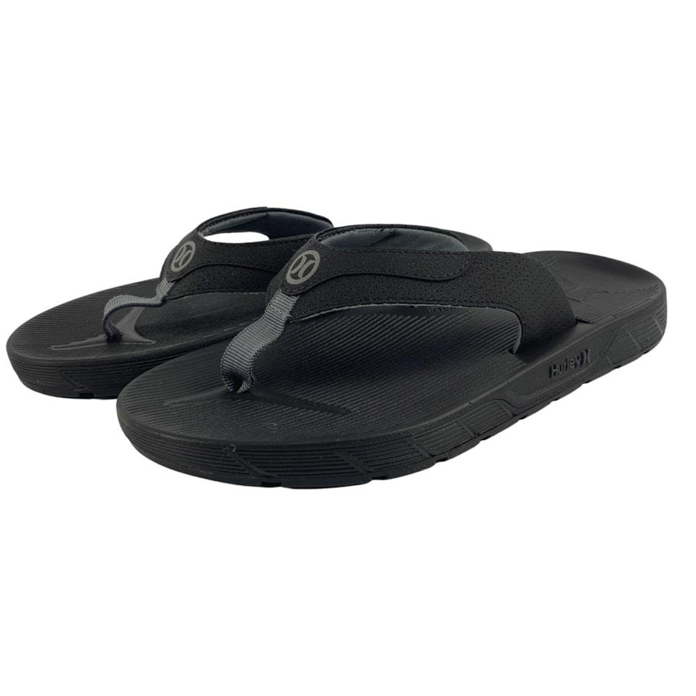 Chinelo Hurley Deck X-Fuse Preto Preto 2