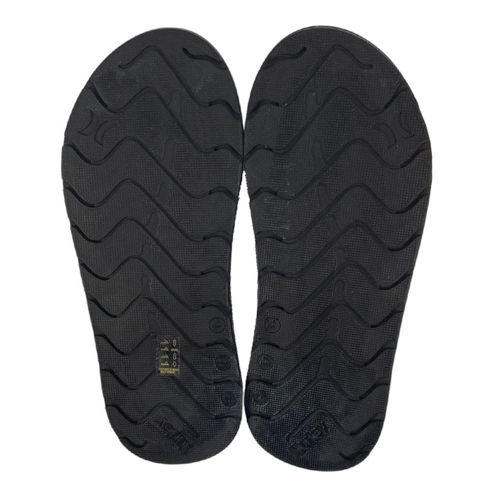 Chinelo Hurley Deck X-Fuse Preto Preto 4