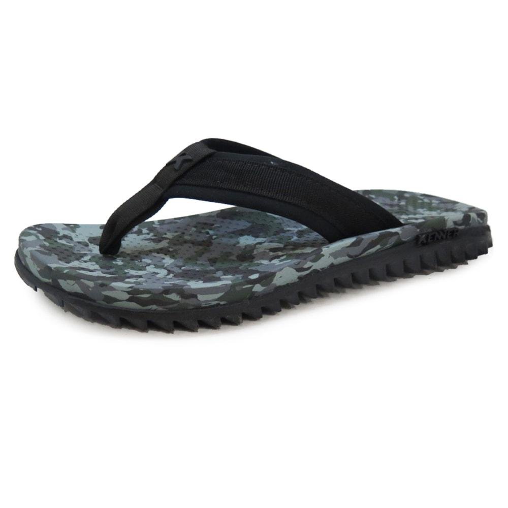 Chinelo Kenner Kivah Militar Preto 2