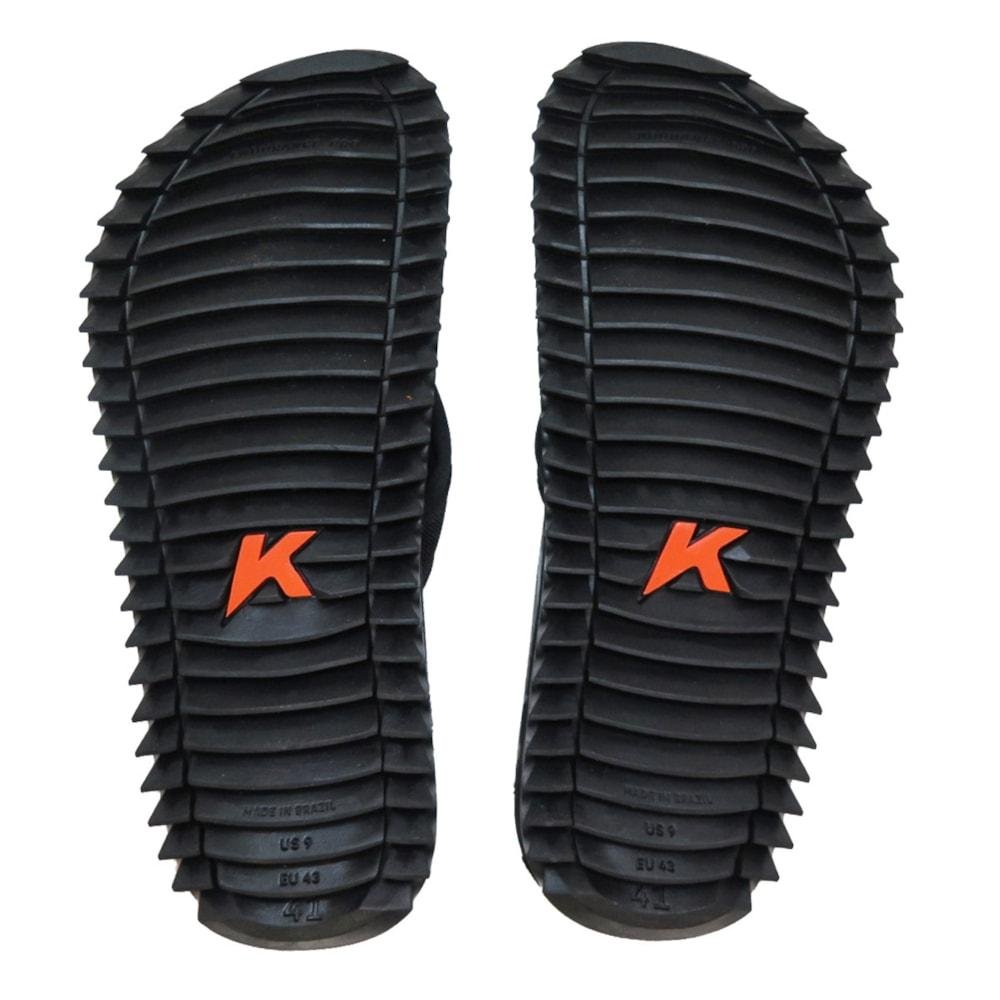 Chinelo Kenner Kivah Militar Preto 3