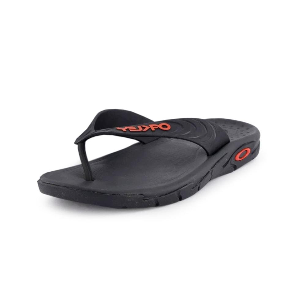 Chinelo Oakley Crowd B1B Preto Preto 3