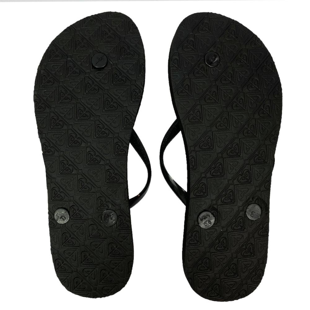 Chinelo Feminino Roxy Vista Preto Preto 3