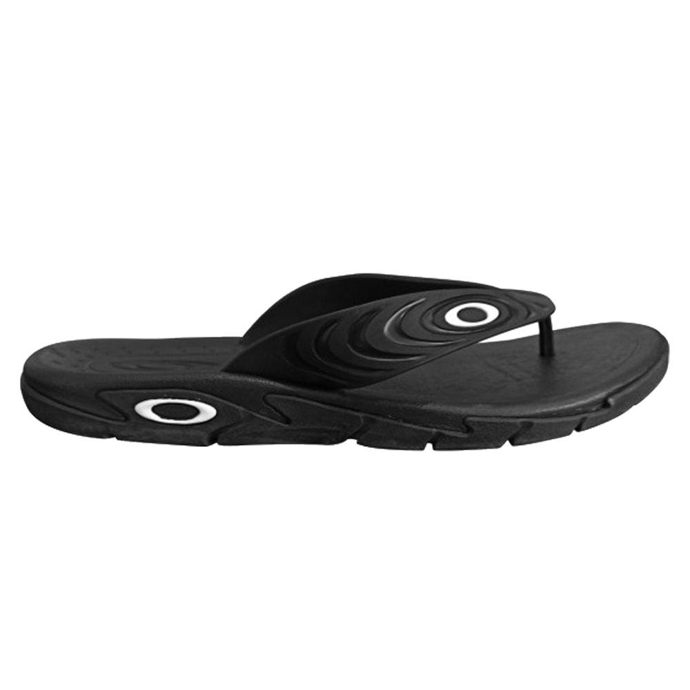 Chinelo Oakley Crowd Black Preto 2
