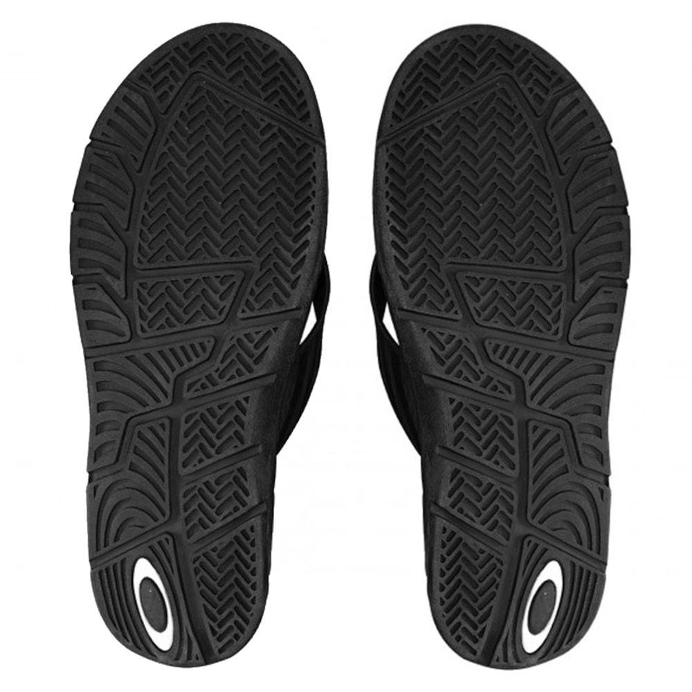 Chinelo Oakley Crowd Black Preto 3