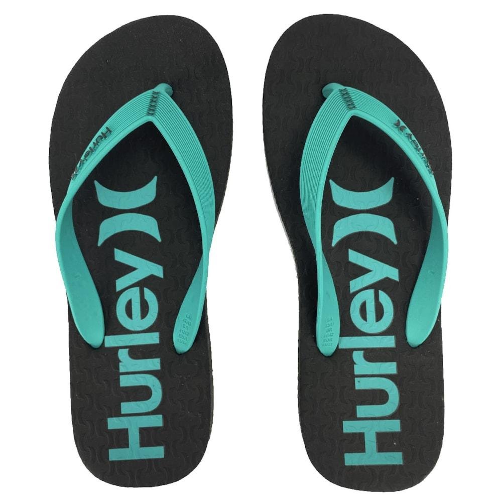 Chinelo Hurley Only e Only Preto e Azul