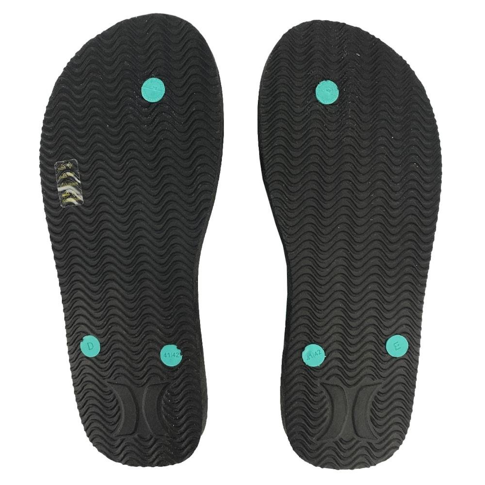 Chinelo Hurley Only e Only Preto e Azul Azul 3