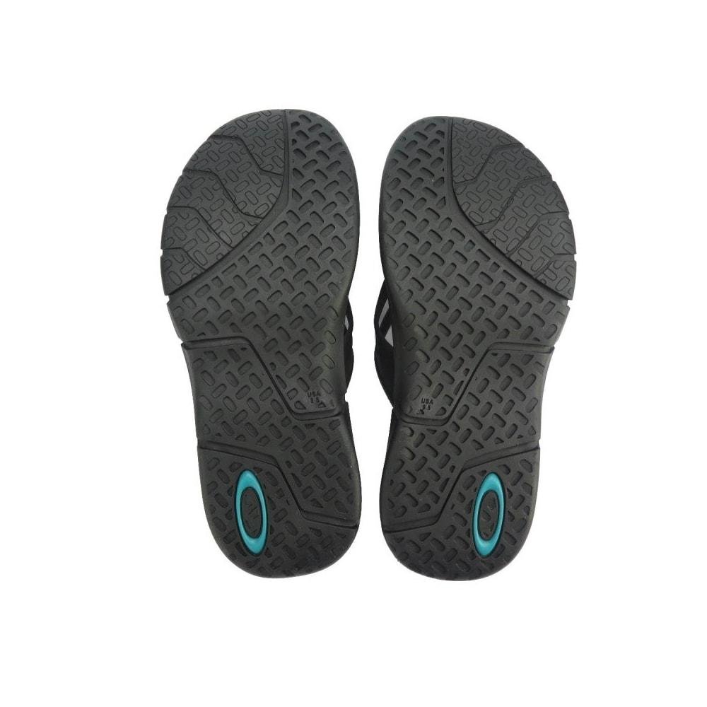 Chinelo Masculino Oakley Rest 2.0 Jet Black Preto 3