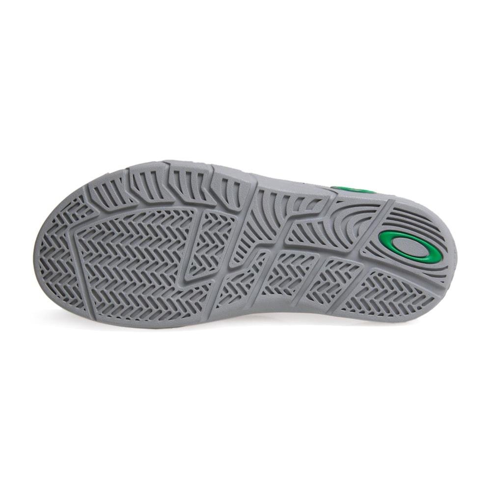 Chinelo Oakley Crowd B1B Gray Green Cinza 4