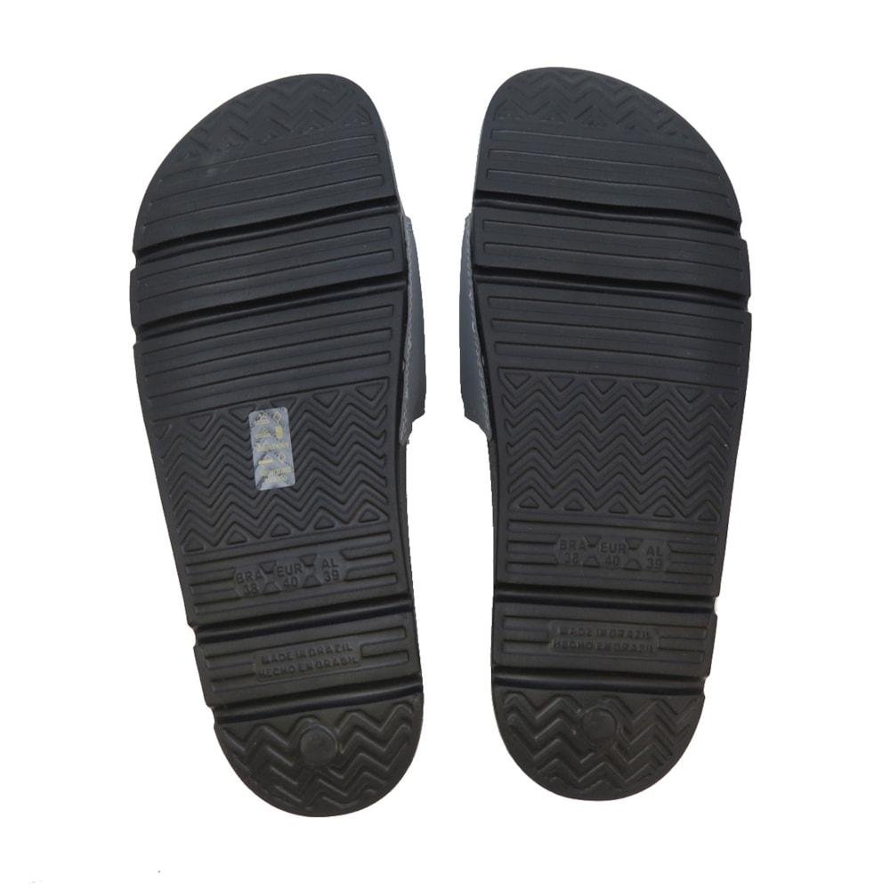 Chinelo Hurley Slide Icon Preto Grafite Preto 5