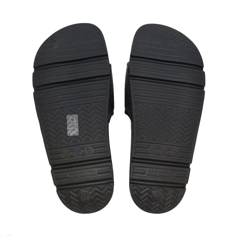 Chinelo Hurley Slide Icon 2 Preto Preto 4