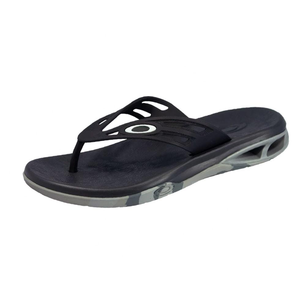 Chinelo Oakley Killer Point II Camo Jet Black Preto 2
