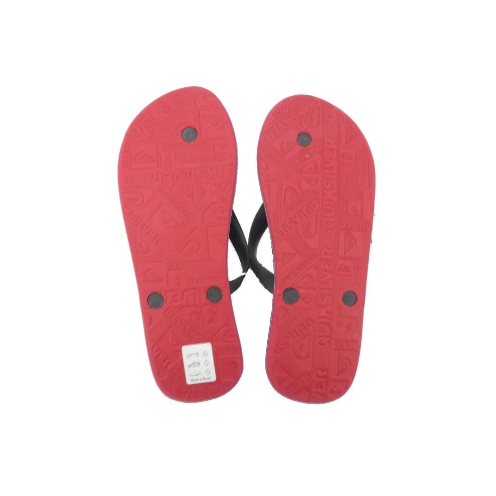 Chinelo Masculino Quiksilver Molokay Hline Cinza e Vermelho Cinza/Vermelho 2