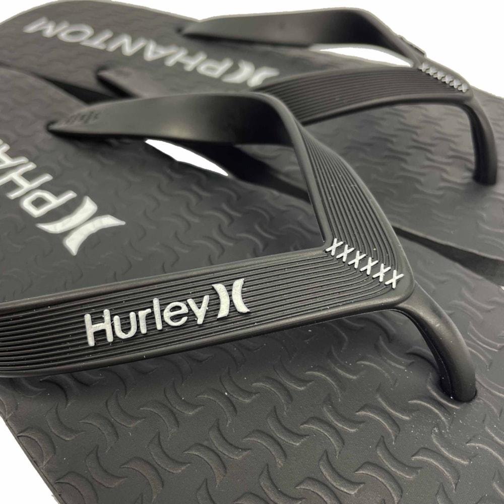 Chinelo Hurley Phantom Preto Preto 3