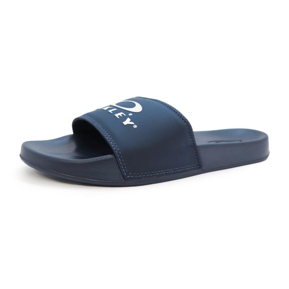 Chinelo Oakley Malibu Bark Marinho Azul 2
