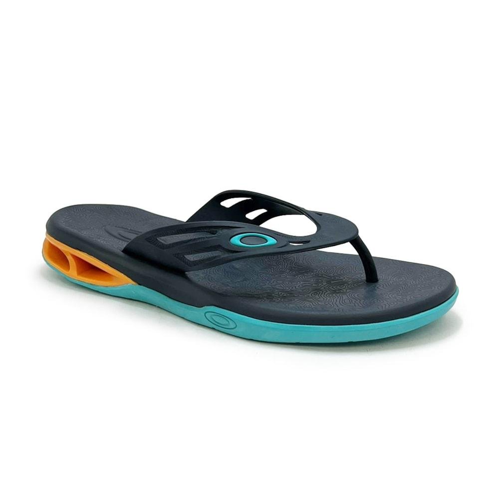 Chinelo Oakley Killer Point II Dark Blue Preto/Azul 2