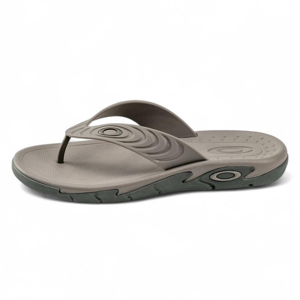 Chinelo Oakley Crowd Oxide Bege 2