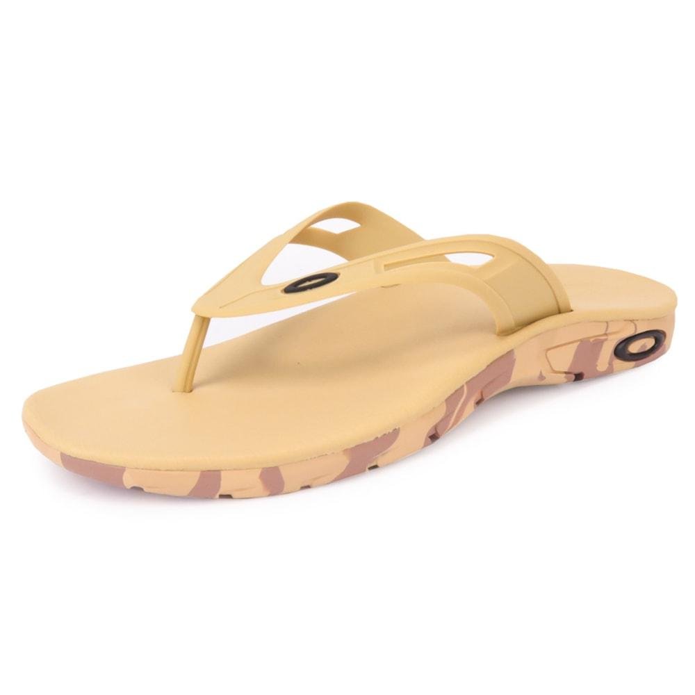 Chinelo Oakley Rest Camo Desert Camo Bege Bege 3
