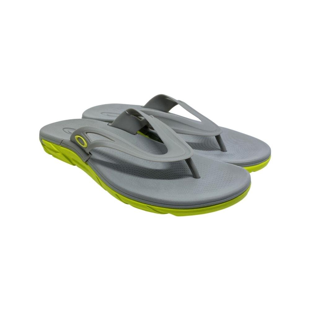 Chinelo Oakley Rest II Light Grey Cinza 2