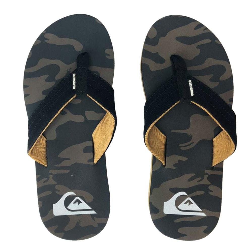 Chinelo Quiksilver Carver Print Camo