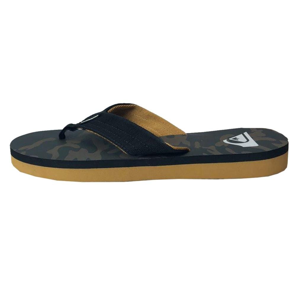 Chinelo Quiksilver Carver Print Camo Preto 3