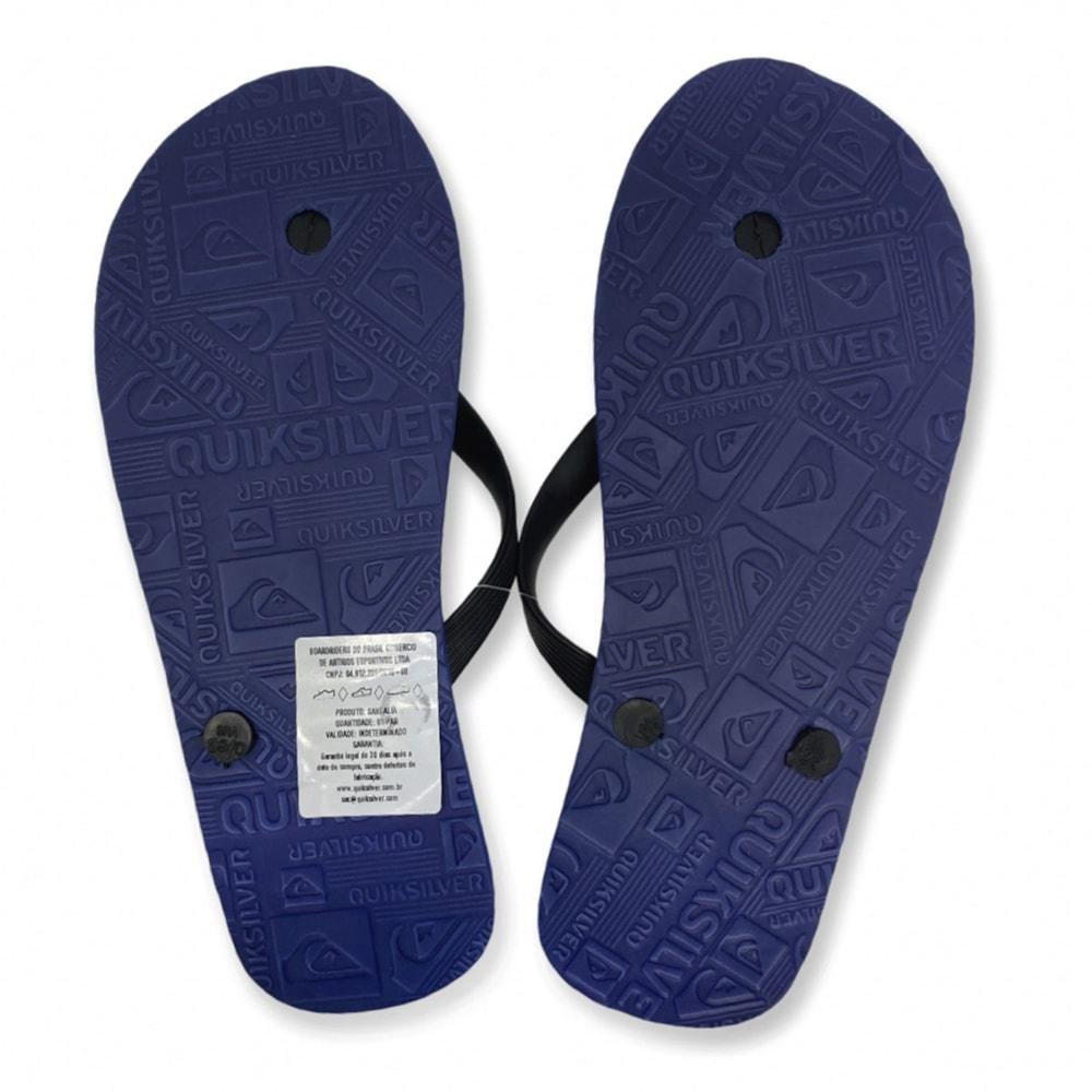 Chinelo Quiksilver Malokai Point Break Preto 3