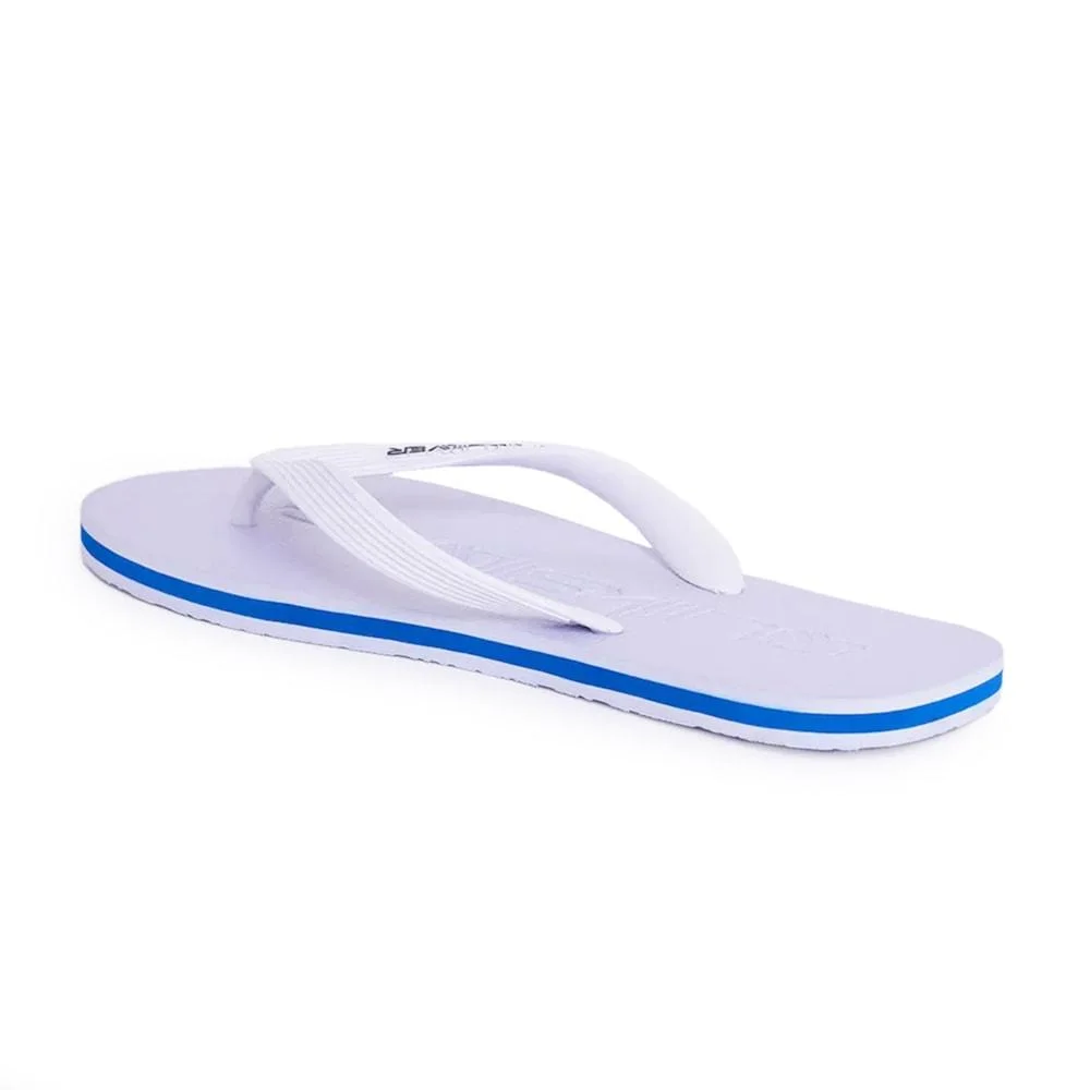 Chinelo Quiksilver Molokai Debossed Branco Branco 3