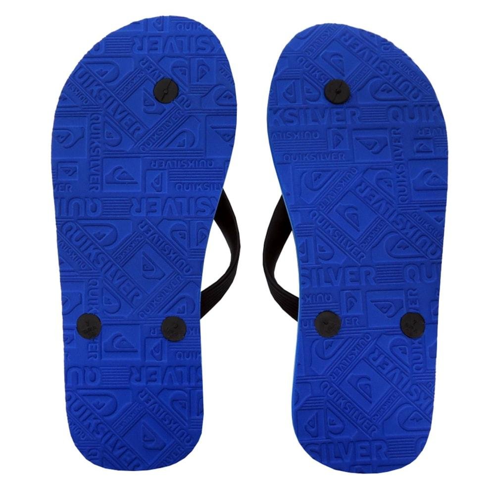 Chinelo Quiksilver Molokai Division Azul e Laranja Azul/Laranja 3