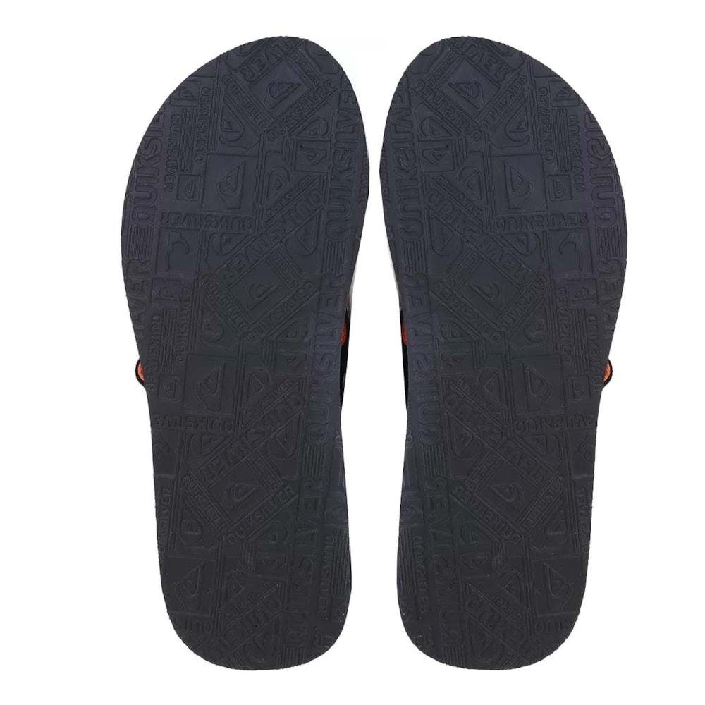 Chinelo Quiksilver Molokai Layback Preto e Laranja Preto/Laranja 3