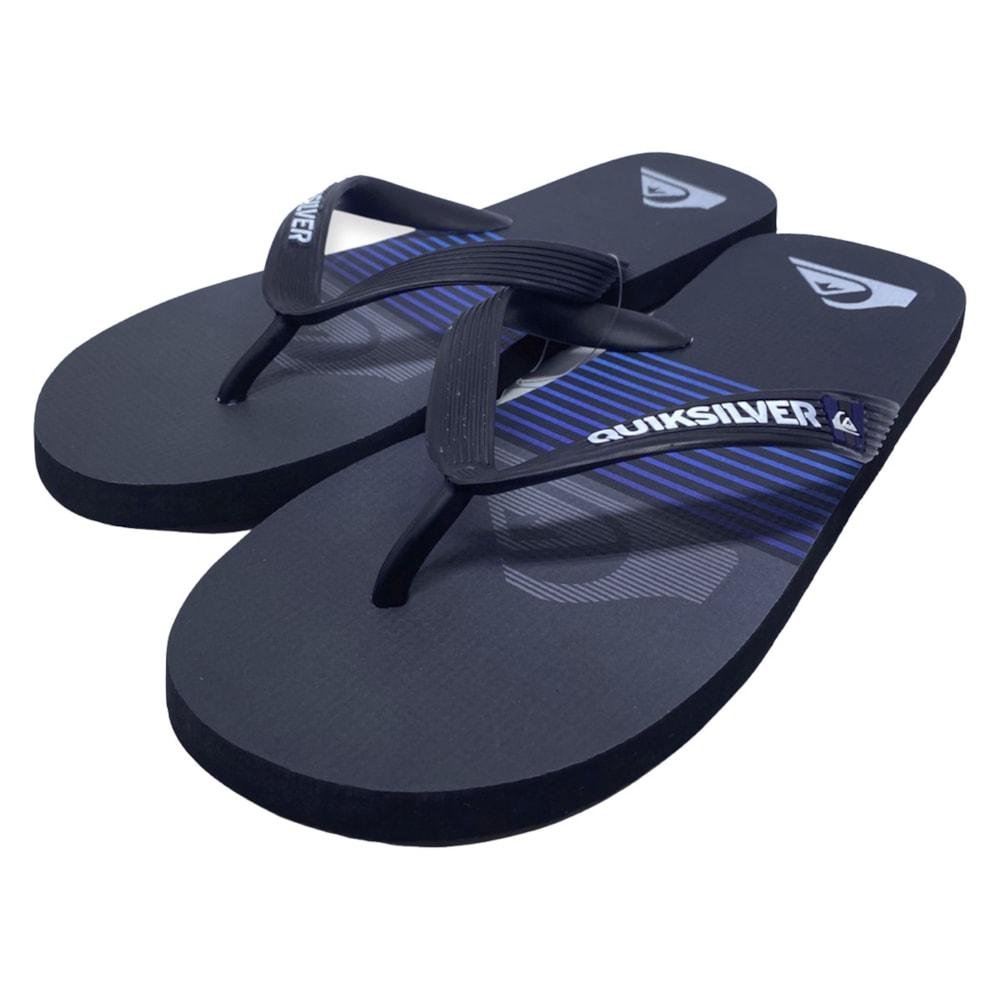 Chinelo Quiksilver Molokai Slab Stripe Preto 2