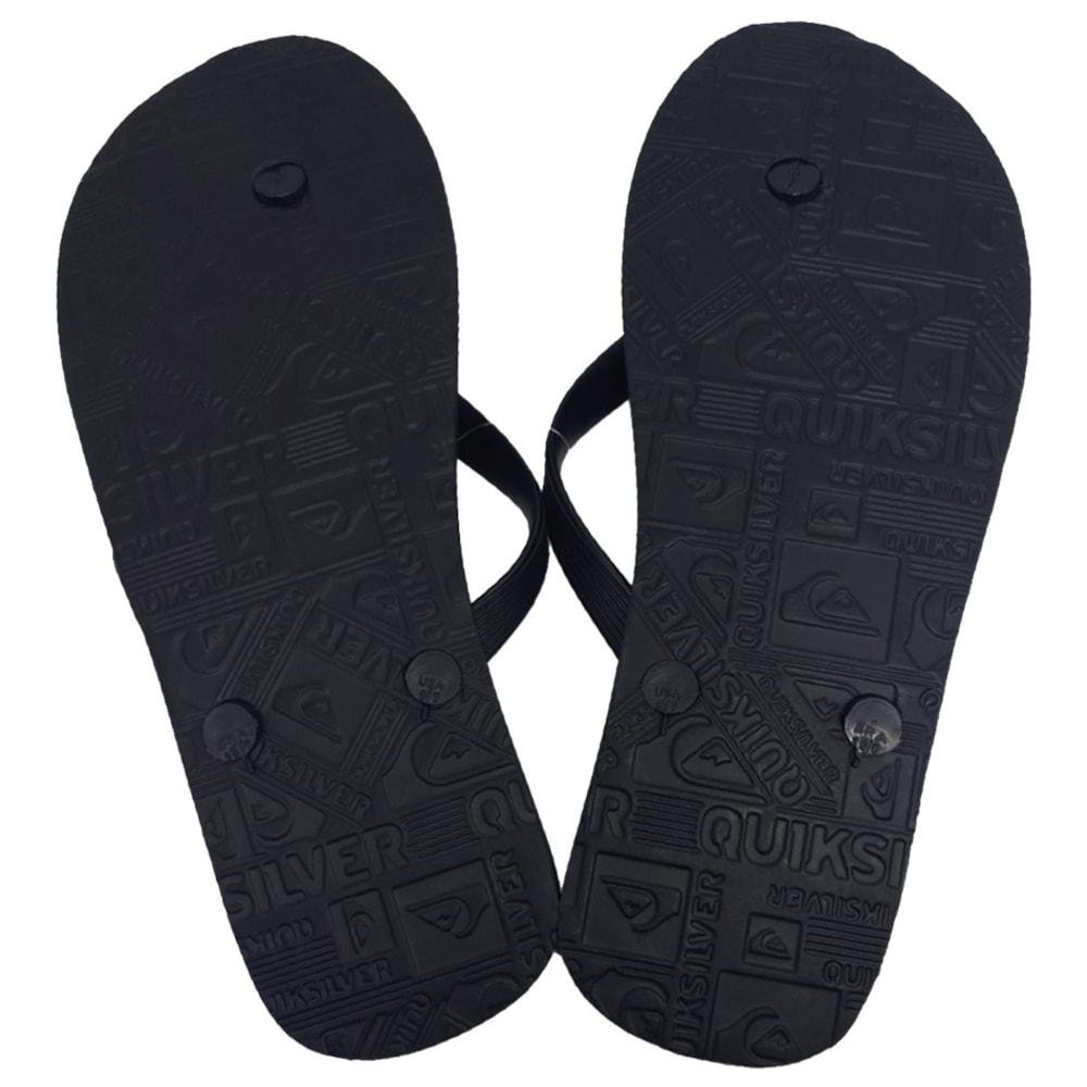 Chinelo Quiksilver Molokai Slab Stripe Preto 3