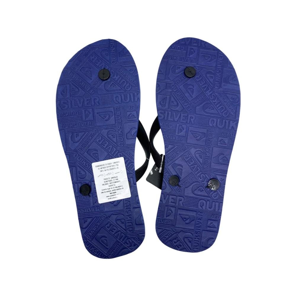 Chinelo Quiksilver Molokai Slab Stripe Azul Azul 3