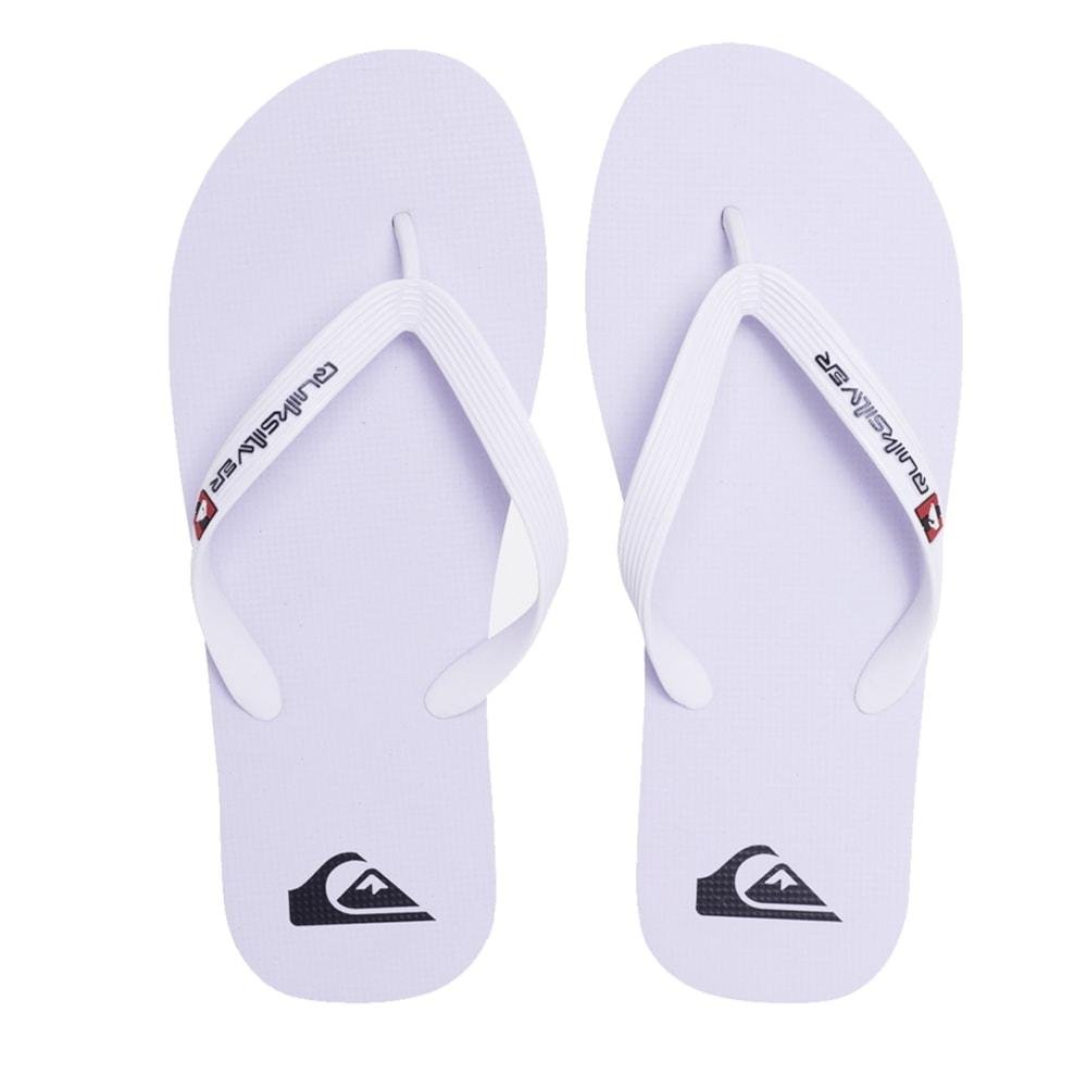 Chinelo Quiksilver Molokai Solid Branco