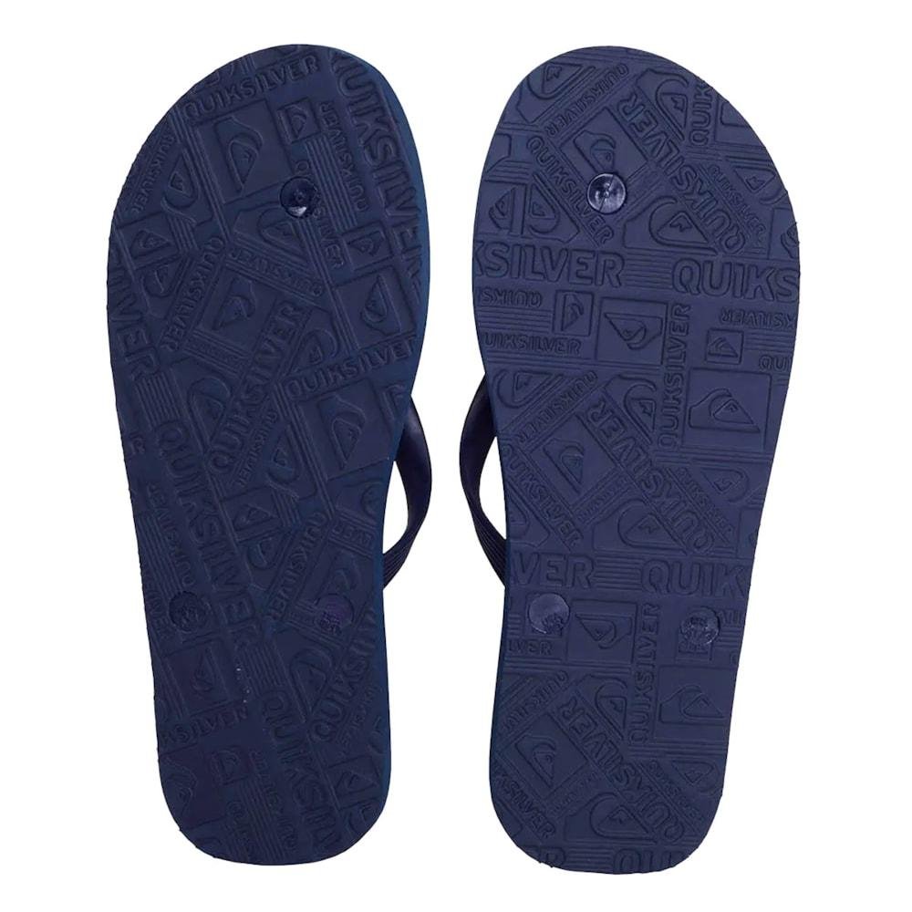 Chinelo Quiksilver Molokai Solid Marinho Azul 2