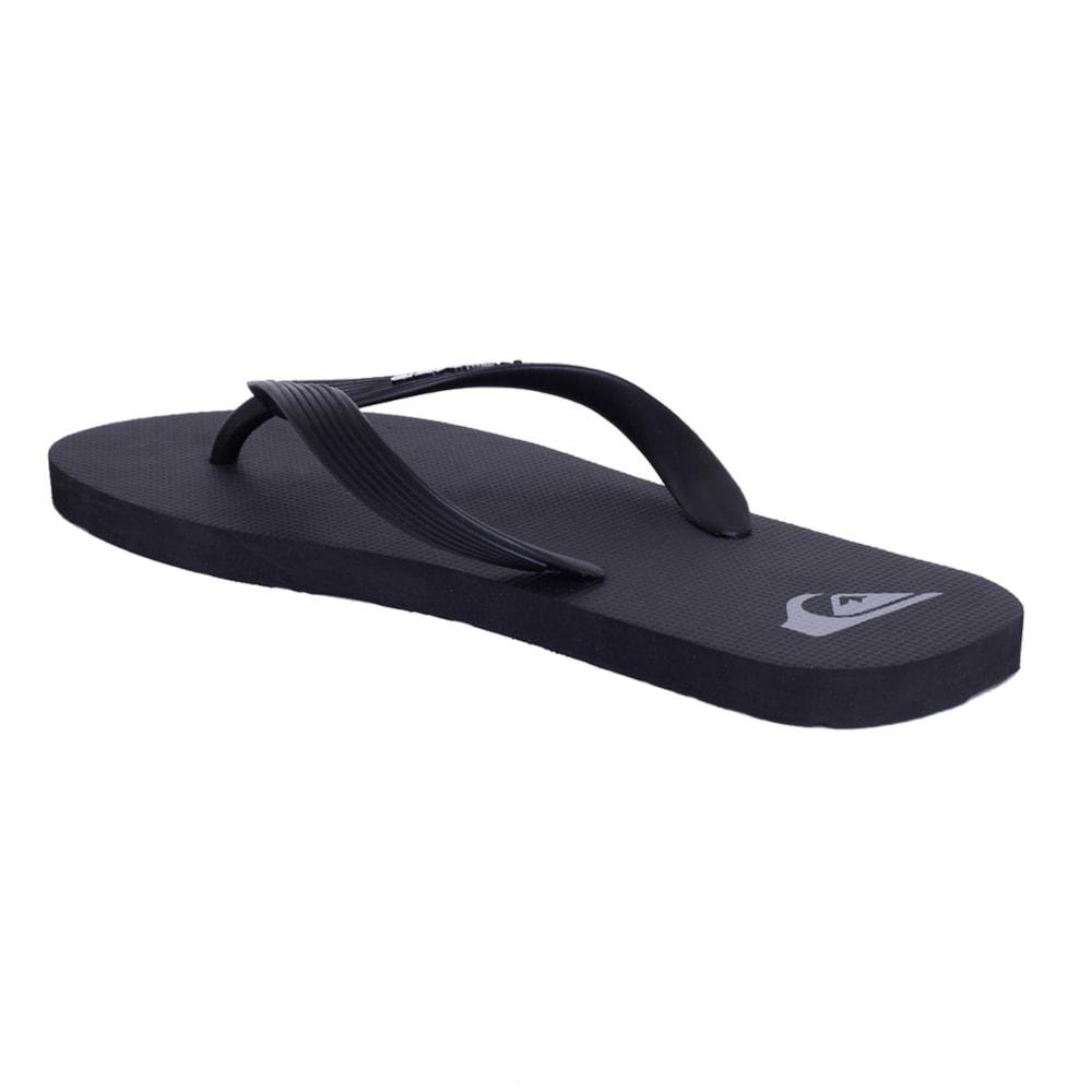 Chinelo Quiksilver Molokai Solid Preto Preto 4