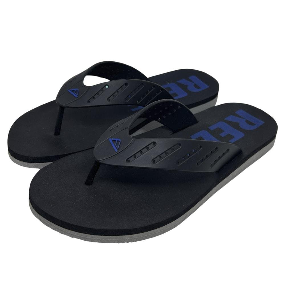 Chinelo Reef Jet Smoothy Preto Preto 2
