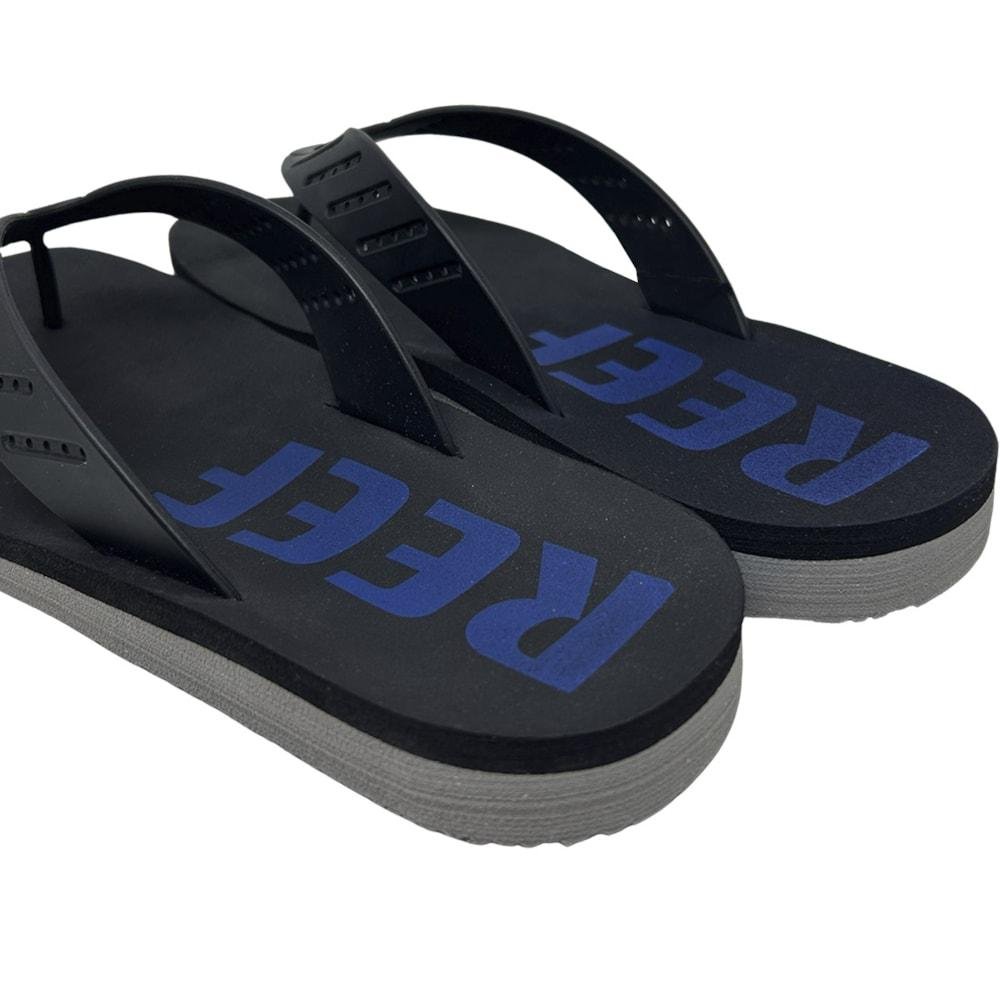 Chinelo Reef Jet Smoothy Preto Preto 3