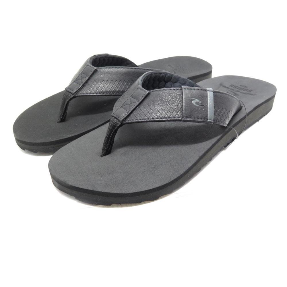 Chinelo Rip Curl P-Low 2 Black Grey Cinza 2