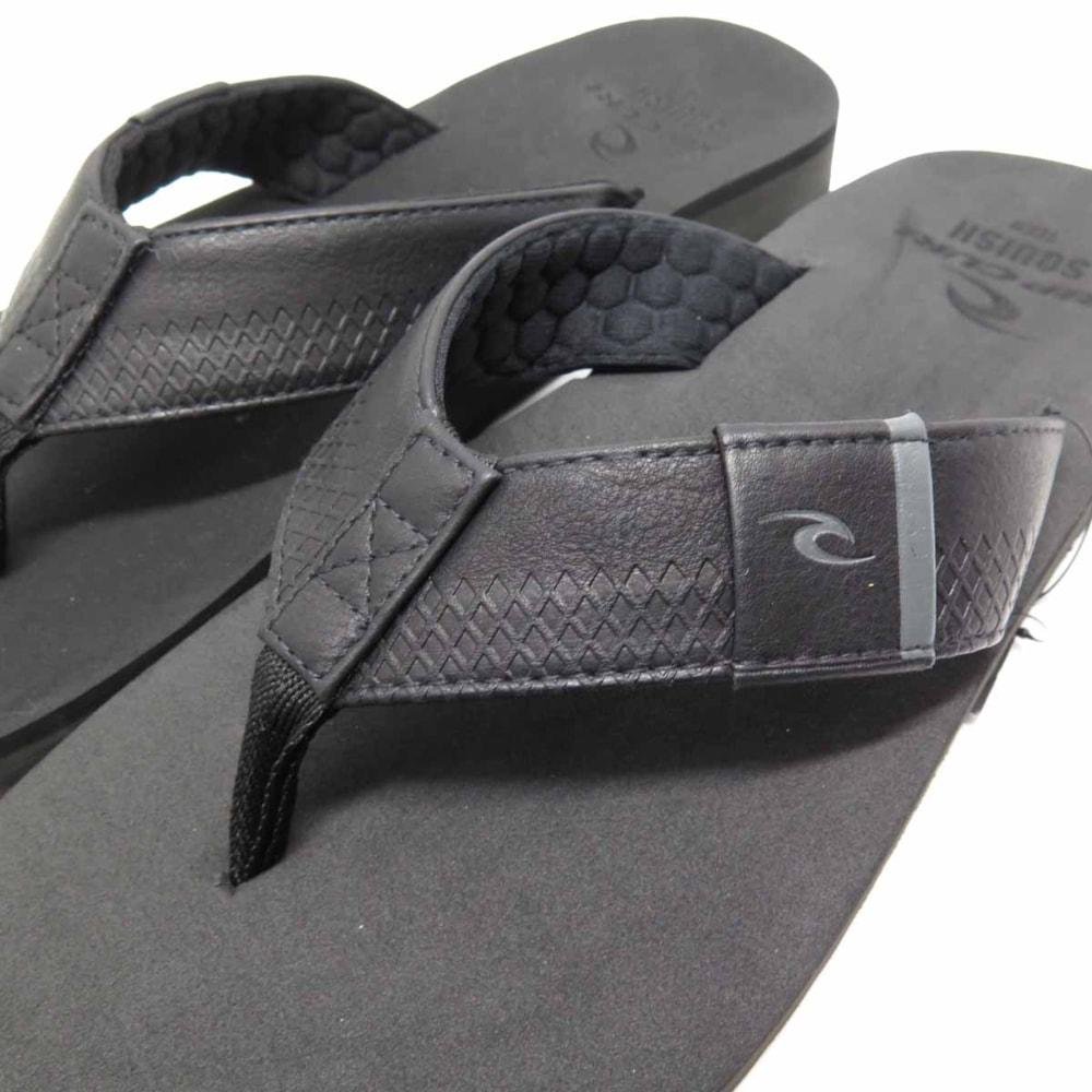 Chinelo Rip Curl P-Low 2 Black Grey Cinza 3