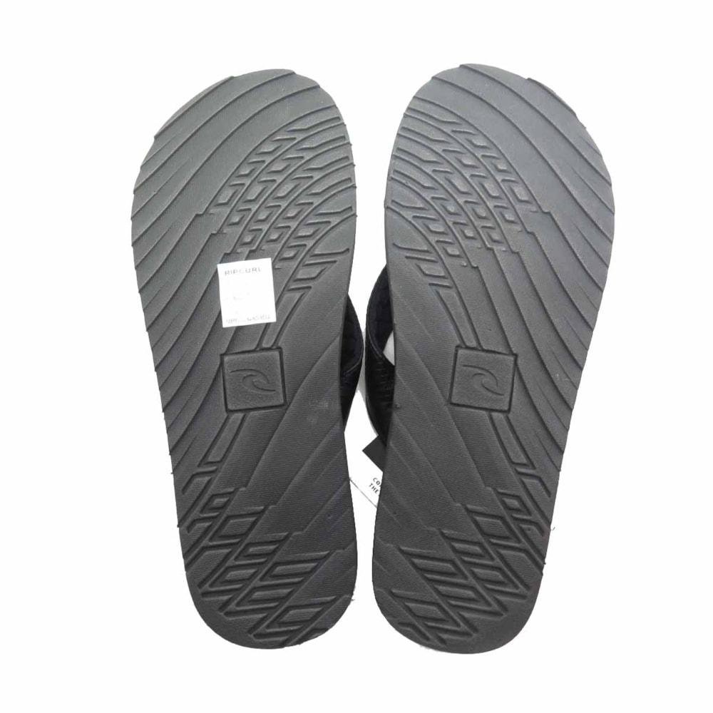 Chinelo Rip Curl P-Low 2 Black Grey Cinza 5