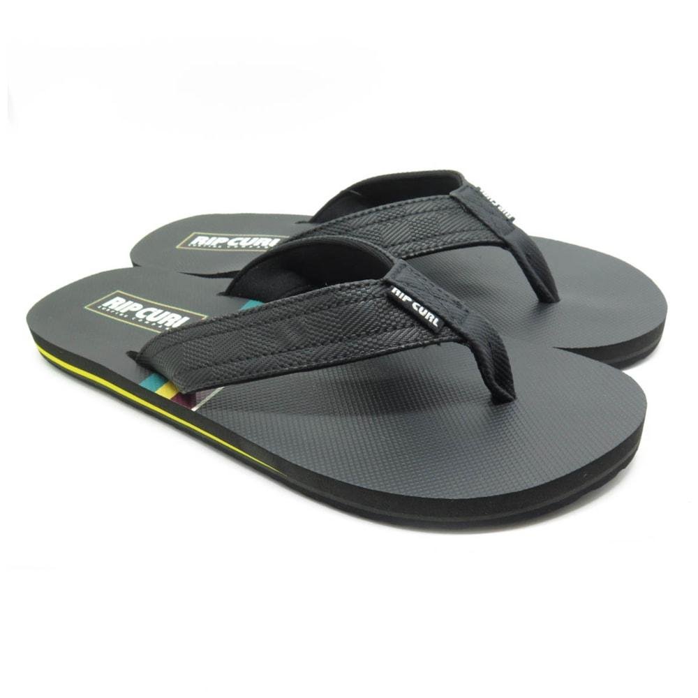 Chinelo Rip Curl Ripper Black Green Preto/Verde 2