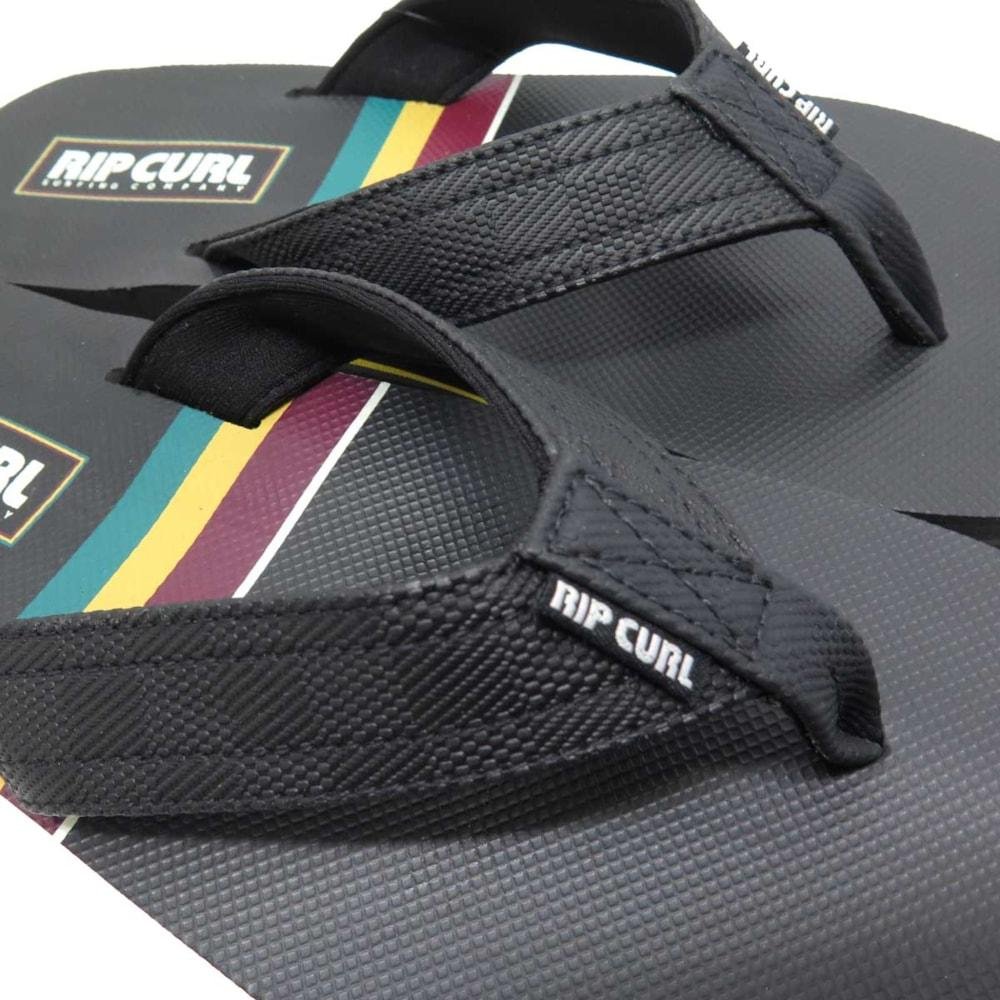 Chinelo Rip Curl Ripper Black Green Preto/Verde 3