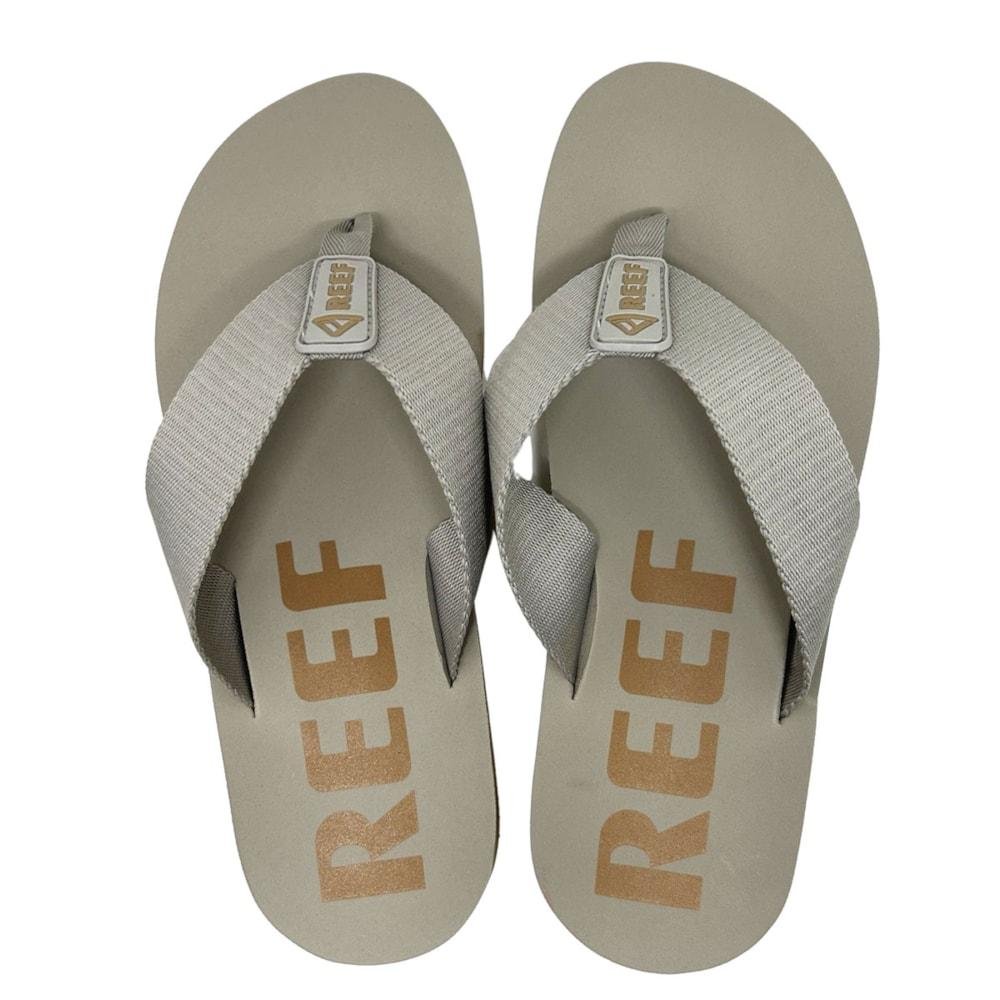 Chinelo Reef Smoothy Bege