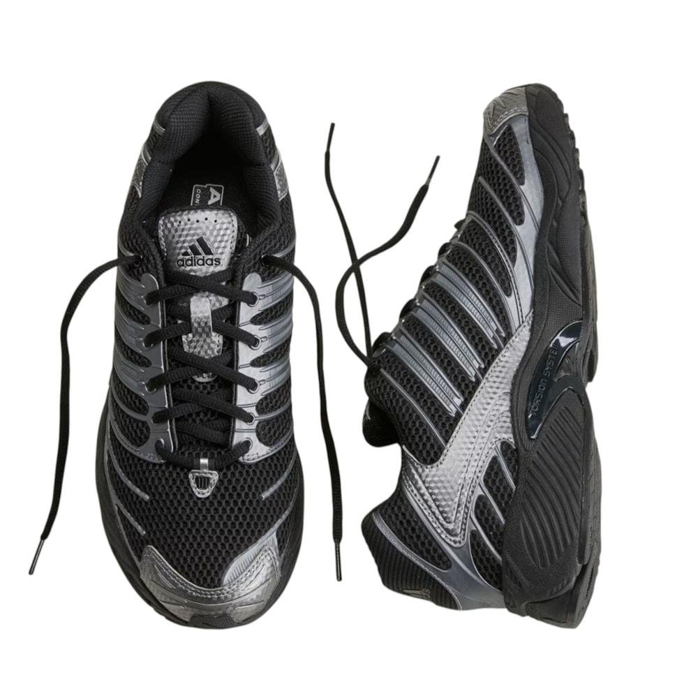 Tênis Adidas Adistar Control 3 Core Black Preto/Cinza 3
