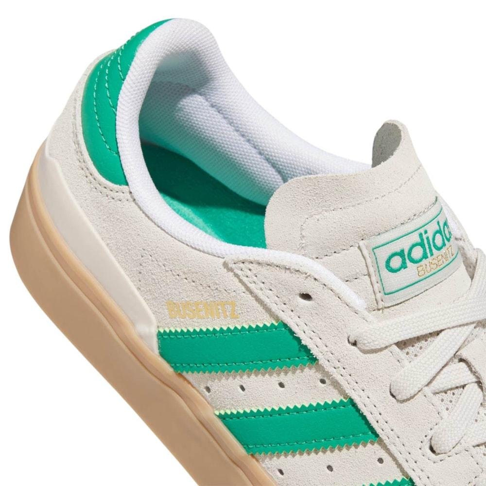 Tênis Adidas Busenitz Vulc II Alumina Court Green Bege 5