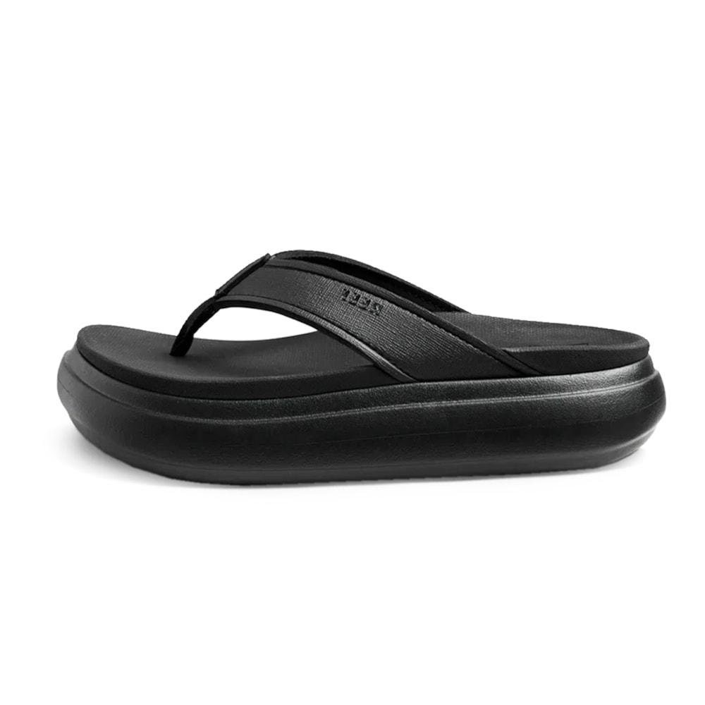 Sándalia Reef Cushion Bondi Preta Preto 2