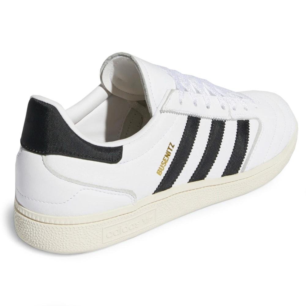 Tênis Adidas Busenitz Vintage Branco e Preto Branco 2