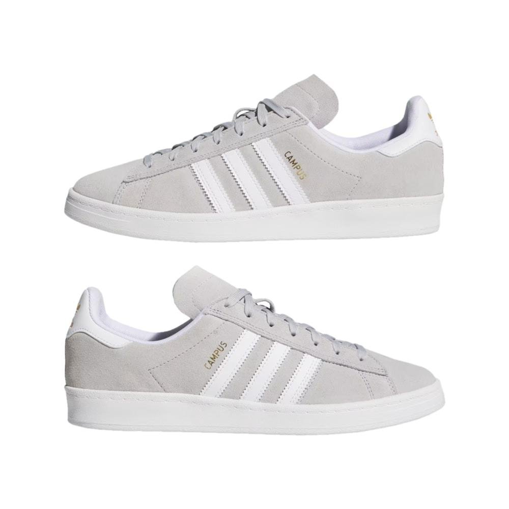 Tênis Adidas Campus ADV Grey Two Cloud White Cinza 4