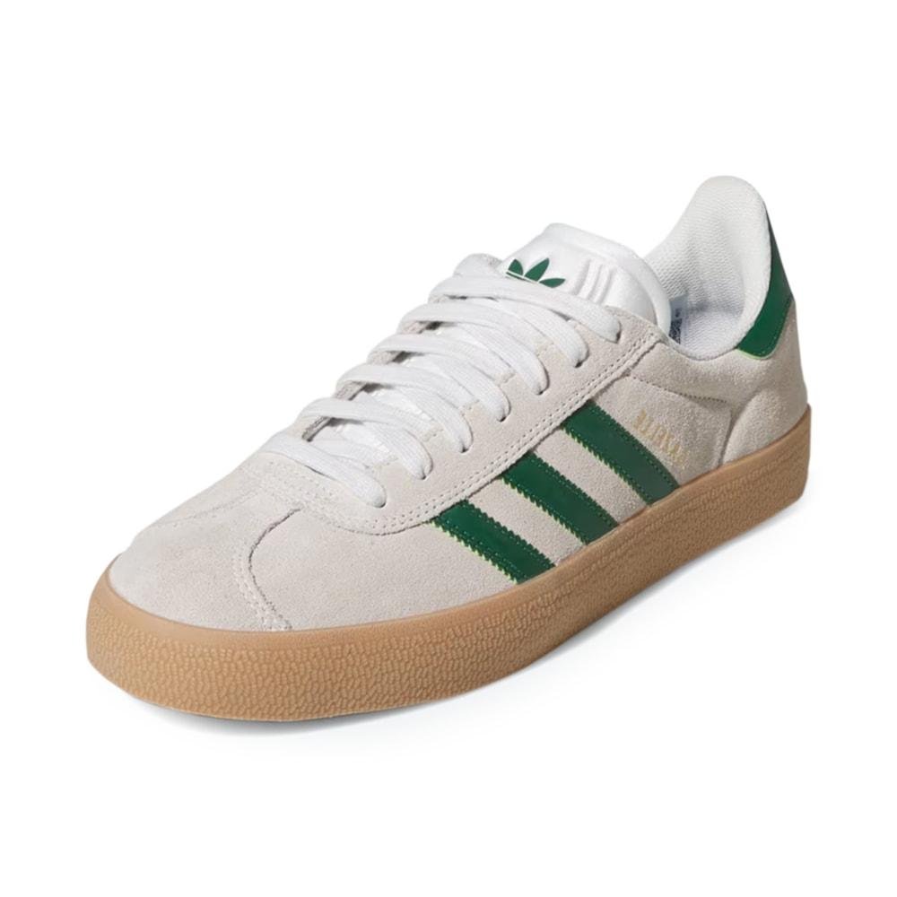 Tênis Adidas Gazelle ADV Crystal White Off White 1